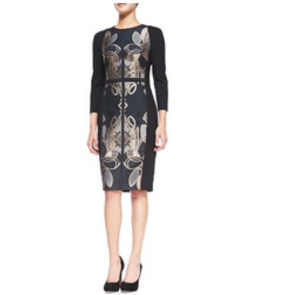 Ted Baker London
Tasiele 3/4-Sleeve Dress W/ Brocade Front - Picture 15 of 16